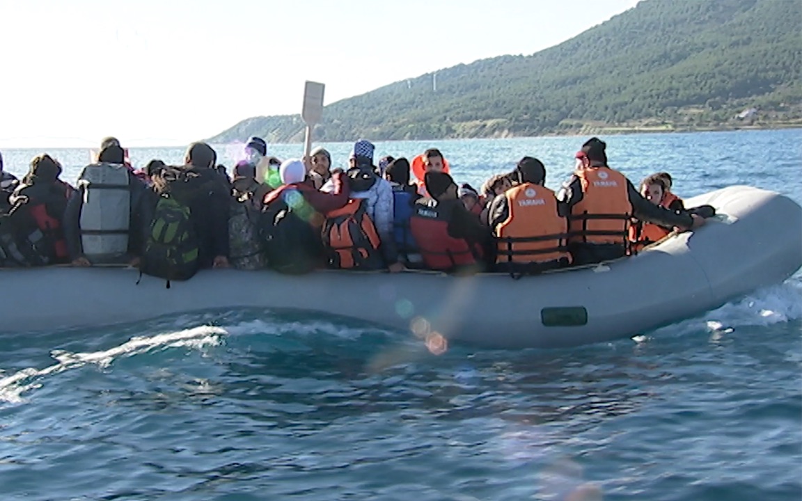 Gummibåd Lesbos 4